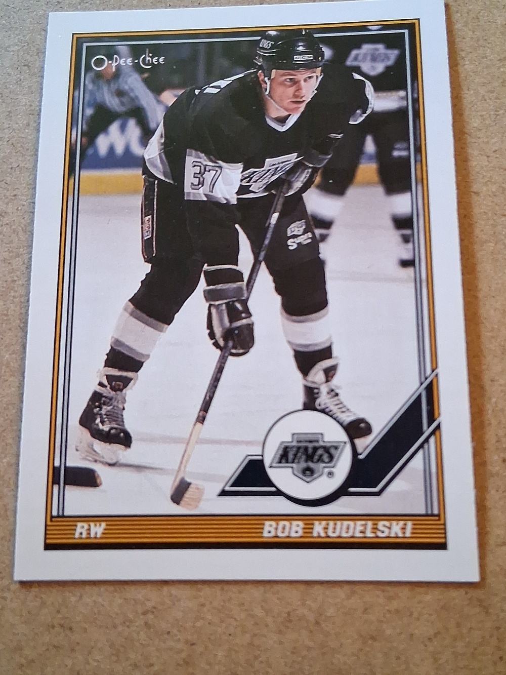 Bob Kudelski Los Angeles Kings NHL Hockey Trading Cards